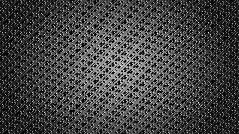 Seamlessly looped motion background features black an white colored futuristic Stock Footage 160600738