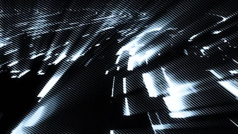 Seamlessly looped motion background features a futuristic texture and light Stock Footage 160603552