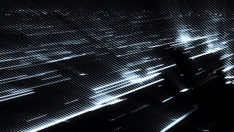 Seamlessly looped motion background features a futuristic texture and light Stock Footage 160604051