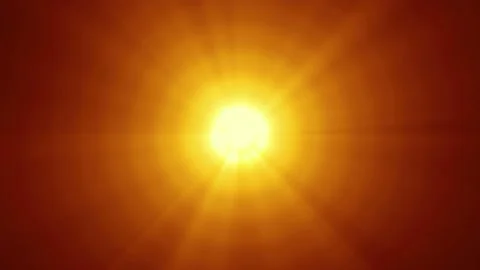 Seamlessly looped motion background features abstract sunlight energy Stock Footage 160608237