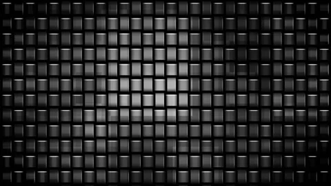 Seamlessly looped motion background features black an white colored futuristic Stock Footage 160608898