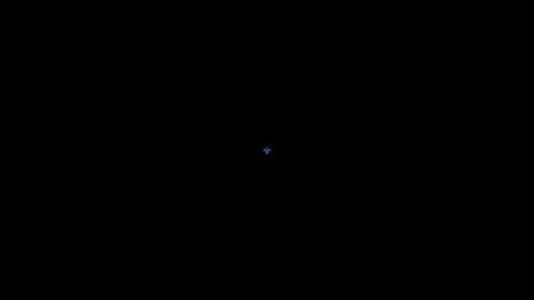 Seamlessly looping animated neon glowing four-pointed star shapes in vibran.. Stock Footage 319015172