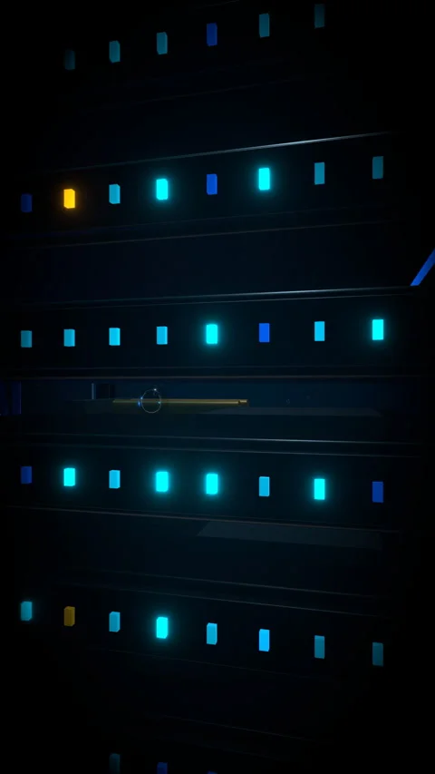 Seamlessly looping close-up of intricate processing, Vertical Video 9:16 4K Stock Footage 336894789
