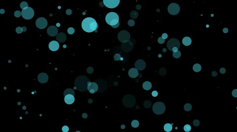 Seamlessly Looping Cyan Particle Background Video stock 33501913