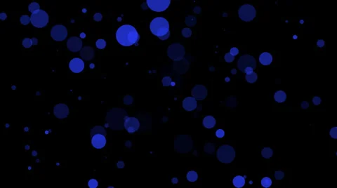 Seamlessly Looping Dark Blue Particle Background Video stock 33502631