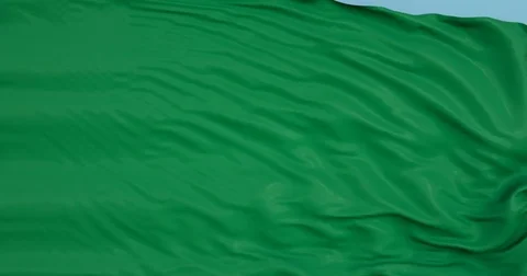 Seamlessly Looping flag for Libya, blowing beautifully in the wind. Slo-Motion. Video stock 80977248