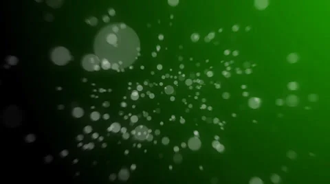 Seamlessly Looping Green Particle Background w/ Alpha Video stock 27966579