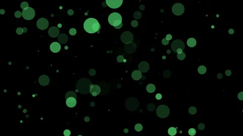 Seamlessly Looping Green Particle Background Video stock 33501830