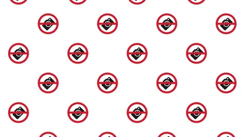 Seamlessly looping motion graphic featuring a repeating pattern Stock Footage 327555190