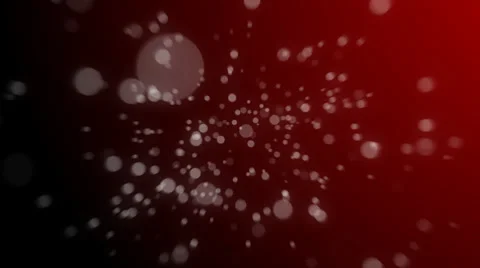 Seamlessly Looping Red Particle Background w/ Alpha Video stock 27966573