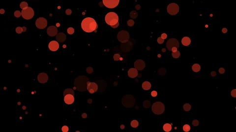 Seamlessly Looping Red Particle Background Video stock 33501918