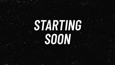 Seamlessly looping Starting Soon text high quality 4k animation Stock Footage 240793592