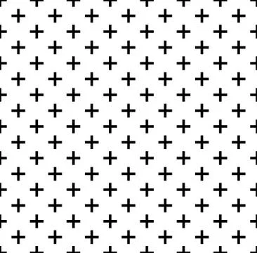 Seamlessly repeatable abstract geometric pattern, background. Editable vector Stock Illustration