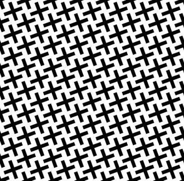 Seamlessly repeatable abstract geometric pattern, background. Editable vector イラスト素材