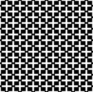 Seamlessly repeatable abstract geometric pattern, background. Editable vector Stock Illustration