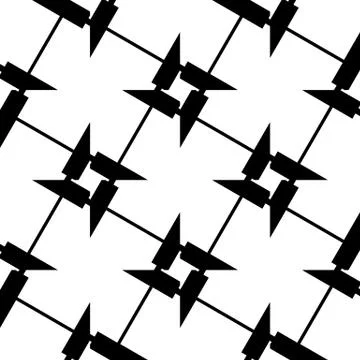 Seamlessly repeatable abstract geometric pattern, background. Editable vector 스톡 일러스트