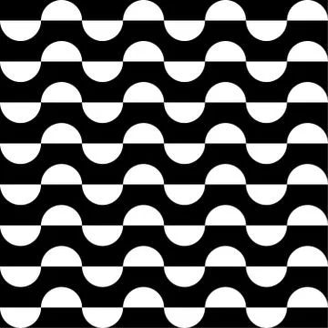 Seamlessly repeatable abstract geometric pattern, background. Editable vector Stock Illustration