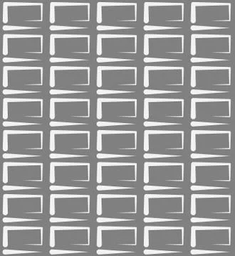 Seamlessly repeatable black and white geometric vector pattern / background w 스톡 일러스트