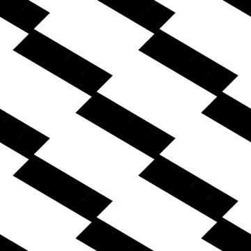 Seamlessly repeatable geometric pattern - Abstract monochrome background, tex 스톡 일러스트