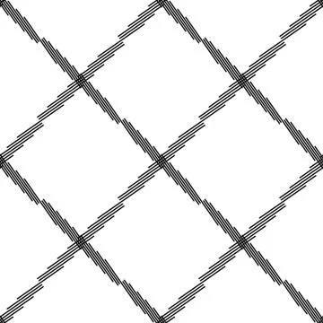 Seamlessly repeatable geometric pattern - Abstract monochrome background, tex Stockillustratie