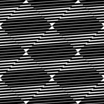 Seamlessly repeatable geometric pattern - Abstract monochrome background, tex Stockillustratie