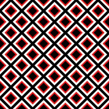 Seamlessly repeatable monochrome square, block geometry pattern. Illustrazione stock