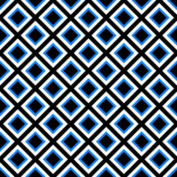 Seamlessly repeatable monochrome square, block geometry pattern. Illustrazione stock