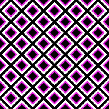 Seamlessly repeatable monochrome square, block geometry pattern. Stock Illustration