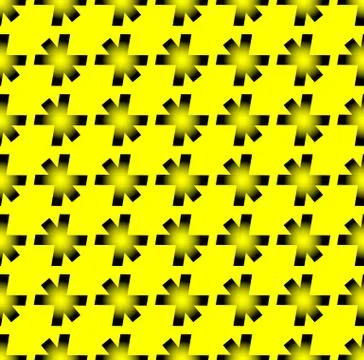 Seamlessly repeatable pattern with cross shapes. editable vector. イラスト素材