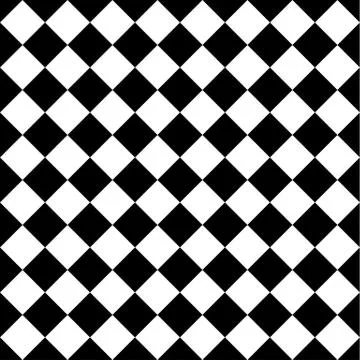 Seamlessly repeatable vector pattern. Checkered (chequered) background with t 스톡 일러스트