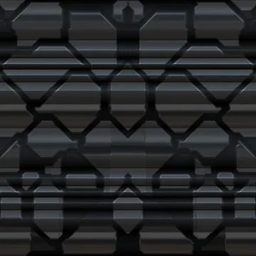 Seamlessly tubing background 3d rendering Illustrazione stock
