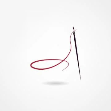 Seamstress icon Stock Illustration