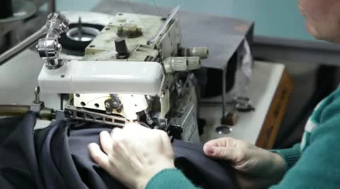 Seamstress at work. Stock Footage 22145362