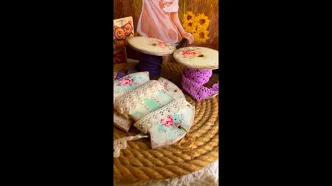 Seamstress workshop Stock Footage 257129265