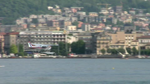Seaplane landing Stock-Footage 401654