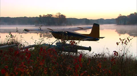 Seaplane Sunrise 動画素材 33464507