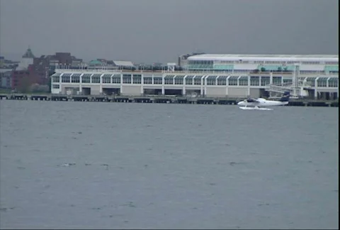 Seaplane Takes Off Stock-Footage 356608