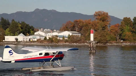 Seaplane taking off Stock Footage 30116718