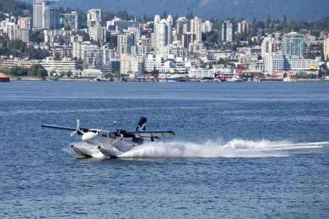 Seaplane Taking Off Stock Photos