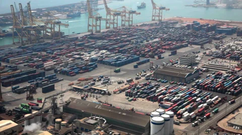 Seaport Barcelona Stock Footage 38831190