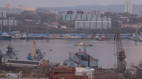 Seaport Stock Footage 32415967