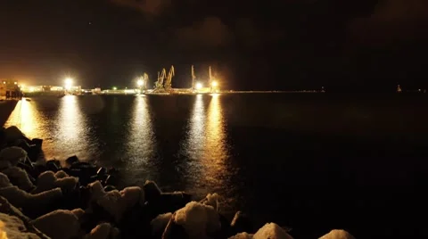 Seaport TL 3 Stock-Footage 7553158