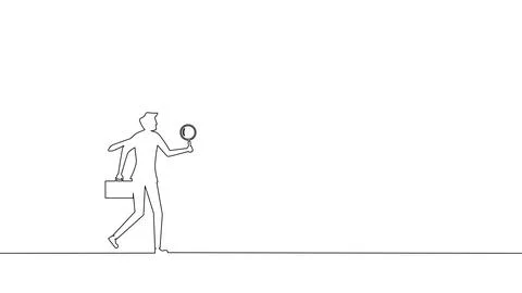 Search and analysis. An intelligent searcher and analyzer. business concept v Stock Illustration
