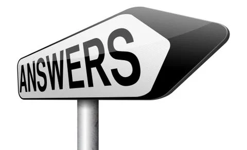 Search answer Stock Illustration