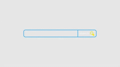 Search Bar Animation Stock Footage 244823278