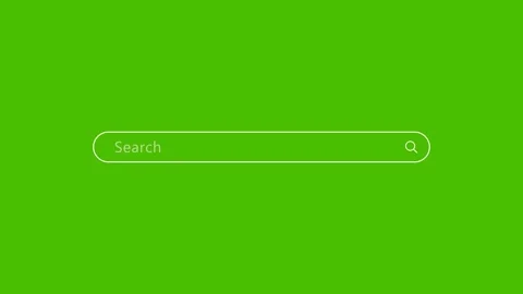 Search Bar Animation Green Screen  Video Footage Stock Footage 324629860
