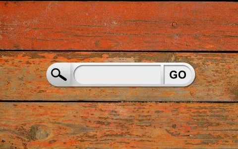 Search bar in browser Fotos de archivo