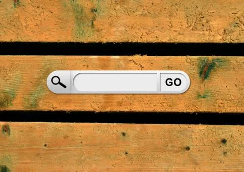 Search bar in browser Fotos de archivo