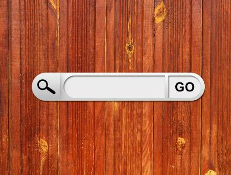 Search bar in browser Fotos de archivo