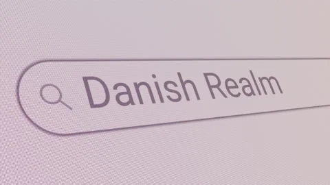 Search Bar Danish Realm Stock Footage 219537933